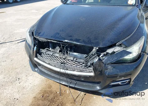 2014 Infiniti Q50 Premium from USA, damaged, VIN JN1BV7AP2EM672661